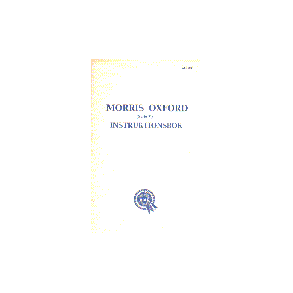 MORRIS OXFORD SERIES V