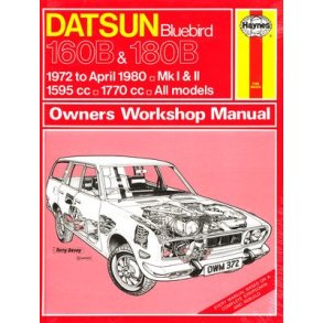 DATSUN Bluebird 160B & 180B 1972-1980
