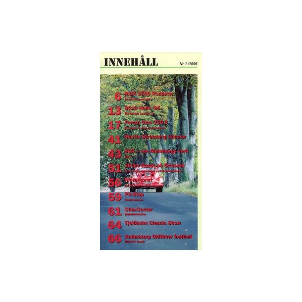 Chequered Flag Nr 1 - 1996