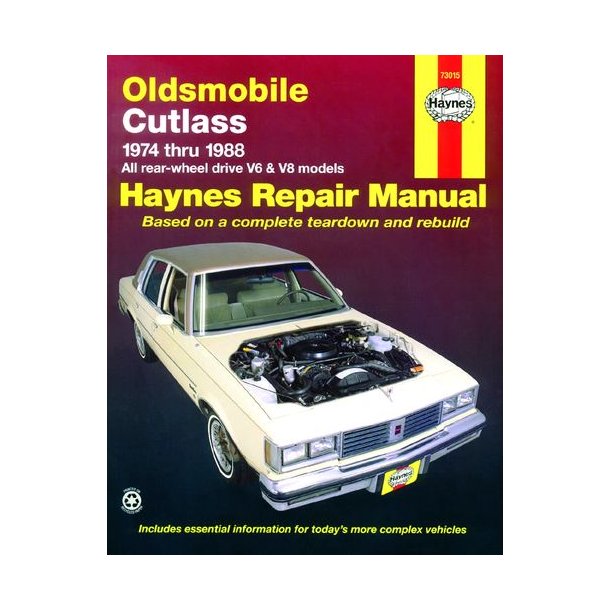 OLDSMOBILE CUTLASS 1974-1988 [bensin]