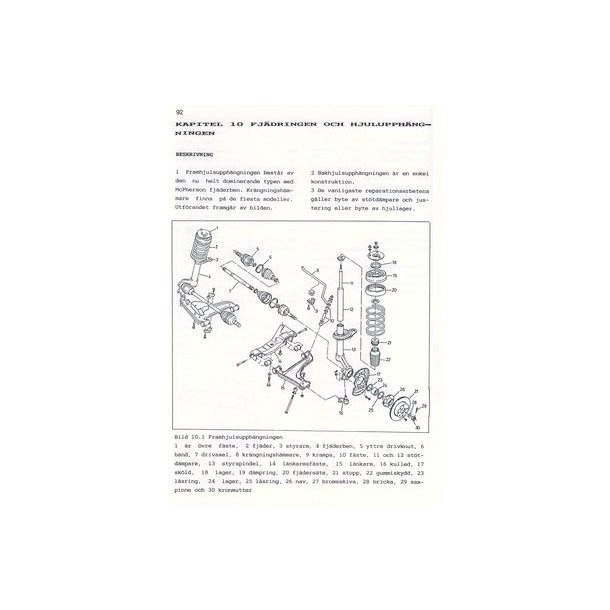 OPEL ASCONA C 1981-1988  SVENSK