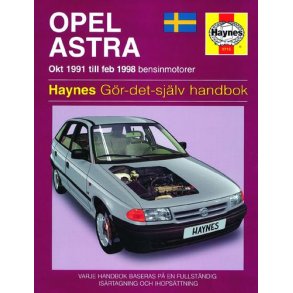OPEL ASTRA 1992-1998 [svensk text]