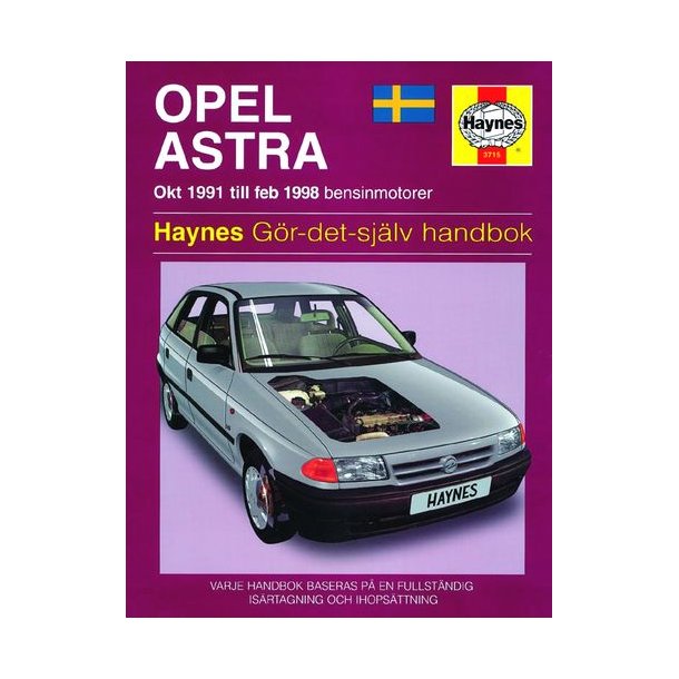 OPEL ASTRA 1992-1998 [svensk text]