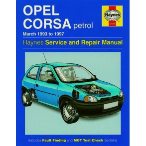 OPEL CORSA [bensin] 1993-1997