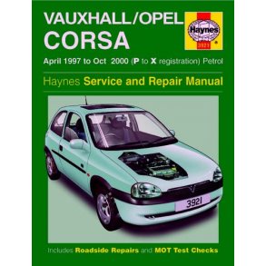 OPEL CORSA [bensin] 1997-2000