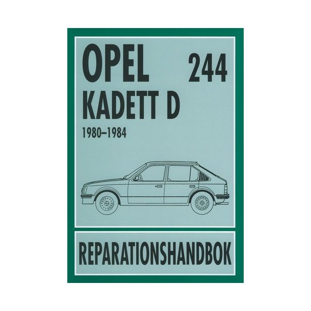 OPEL KADETT D 1980-1984  SVENSK