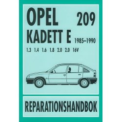 OPEL KADETT E 1985-1990  SVENSK 