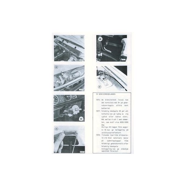 OPEL REKORD D &amp; E, Diesel 1972-1986  SVENSK