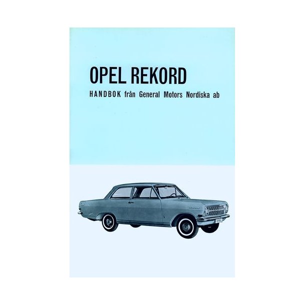 OPEL Rekord 1963-65