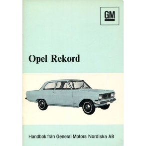 OPEL Rekord 1966 