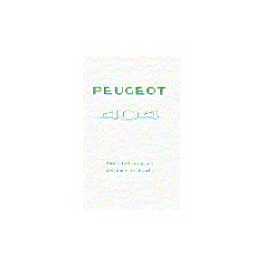 PEUGEOT 404 [Tryckt 1961]