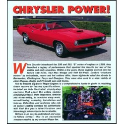 How to Rebuild Big-Block MOPAR Engines