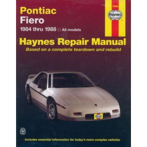 PONTIAC FIERO 1984-1988