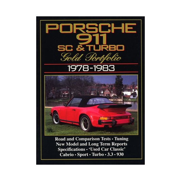 PORSCHE 911 SC & TURBO Gold Portfolio 1978-1983