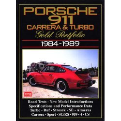 PORSCHE 911 CARRERA & TURBO Gold Portfolio 1984-89