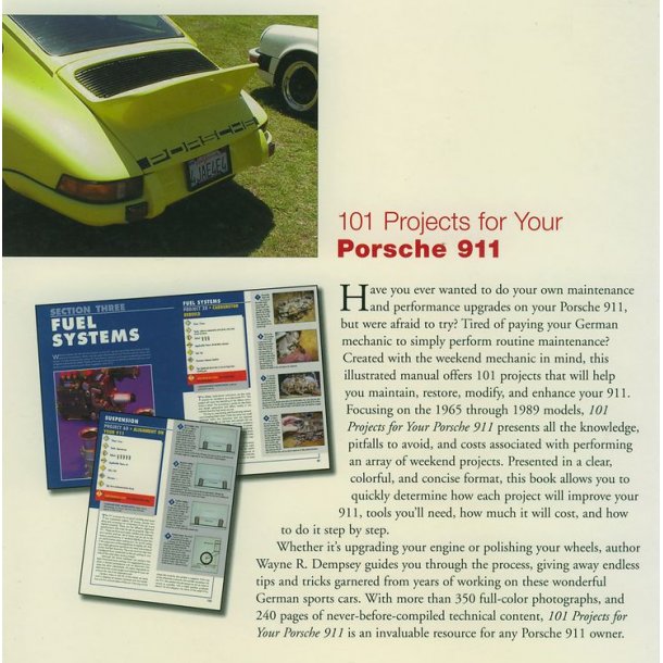 101 Projects for Your PORSCHE 911