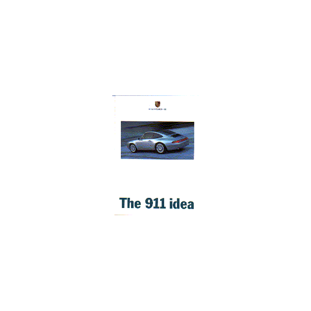 1997 The PORSCHE 911 Idea 