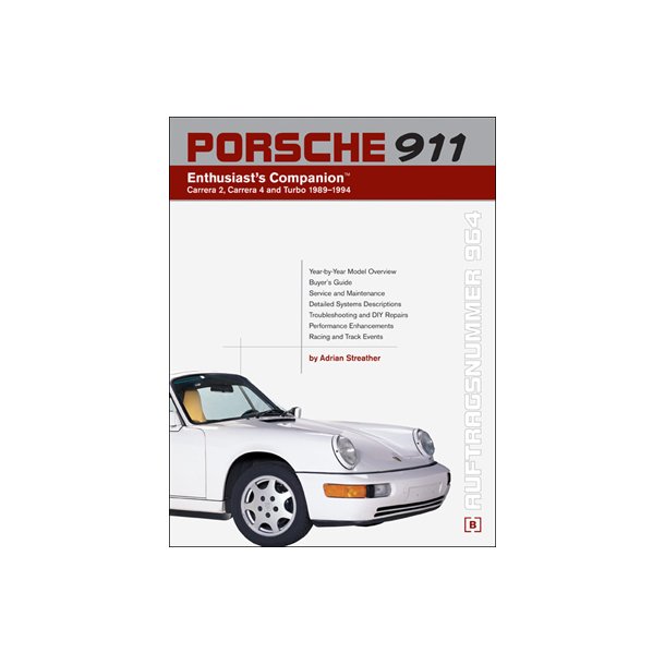 PORSCHE 911 Carrera 2, Carrera 4 &amp; Turbo 1989-1994