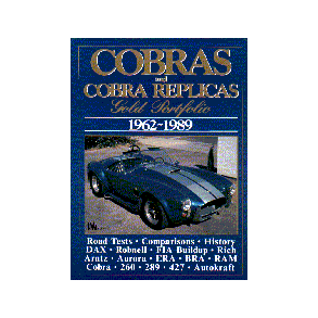 COBRAS AND COBRA REPLICAS Gold Portfolio 1962-1989