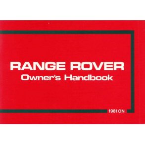 RANGE ROVER 1981-1982