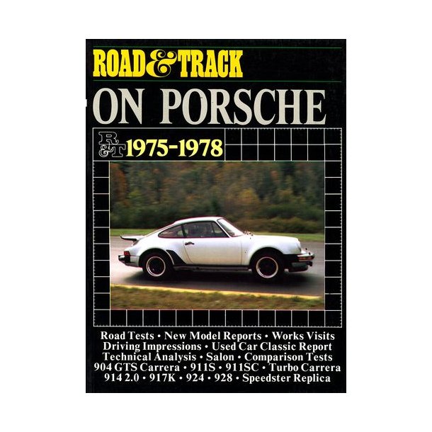 Road & Track On PORSCHE 1975-1978