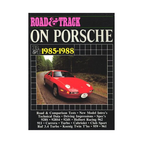 Road & Track On PORSCHE 1985-1988