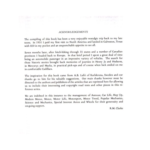 CADILLAC AUTOMOBILES 1949-1959