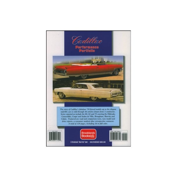 CADILLAC Performance Portfolio 1959-1966