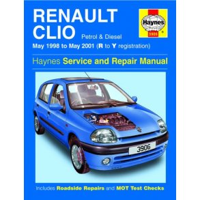 RENAULT CLIO [bensin & diesel] 1998-2001