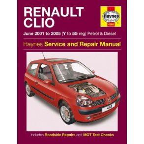 RENAULT CLIO [bensin & diesel] 2002-2005