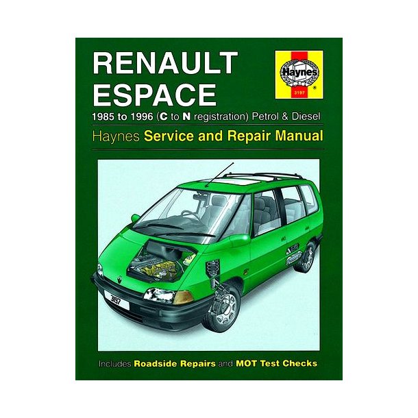 RENAULT ESPACE [bensin &amp; diesel] 1985-1996