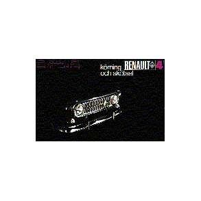 RENAULT 4 [Svensk tryckt 1969]