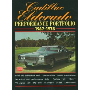 CADILLAC ELDORADO Performance Portfolio 1967-1978