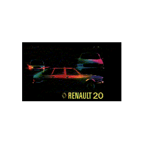 RENAULT 20 [Tysk tryckt ca 1978]