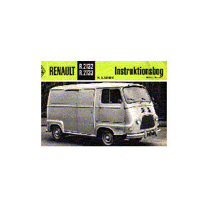 RENAULT 2132 - 2133 [Dansk-Engelsk]