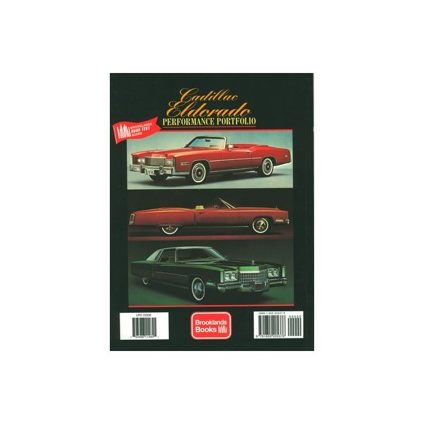CADILLAC ELDORADO Performance Portfolio 1967-1978