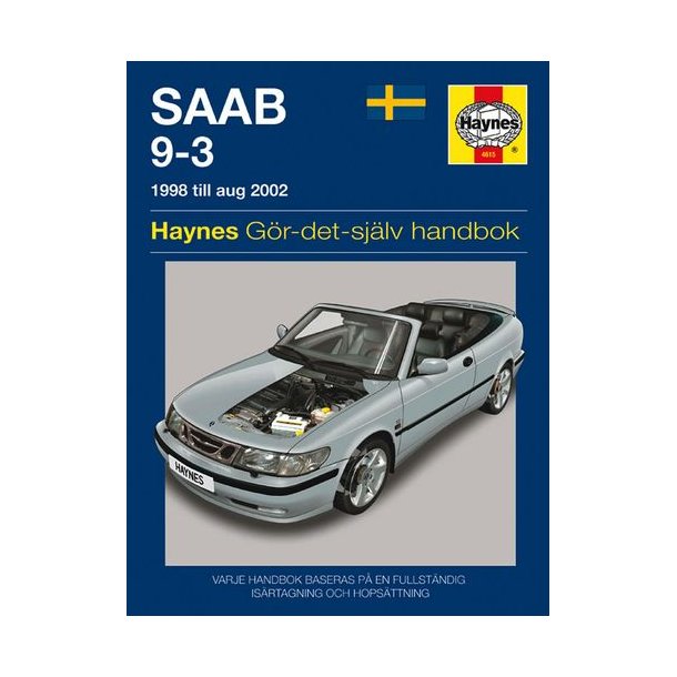 SAAB 9-3 1998-2002 &amp; 9-3 Cabriolet 1998-2003