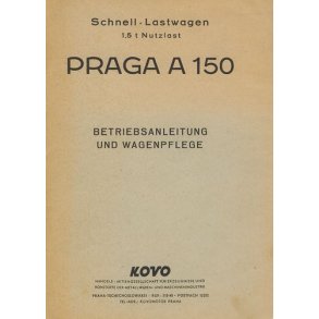 PRAGA A 150 LASTVAGN 1.5 TON