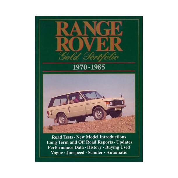 RANGE ROVER Gold Portfolio 1970-1985