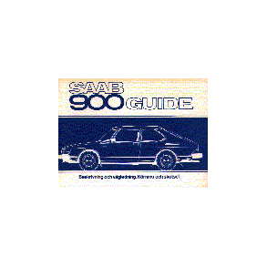 1979 SAAB 900 Guide