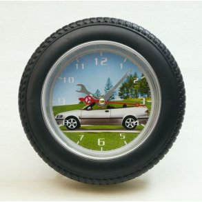 Däcksklocka med SAAB Cabriolet