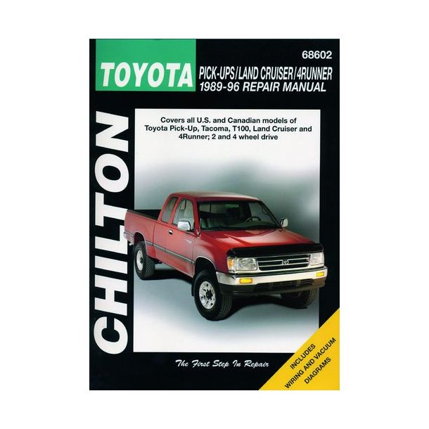 TOYOTA PICK-UPS, LAND CRUISER & 4-RUNNER 1989-1996