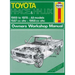 TOYOTA HI-ACE & HI-LUX Pickup 1969-1978