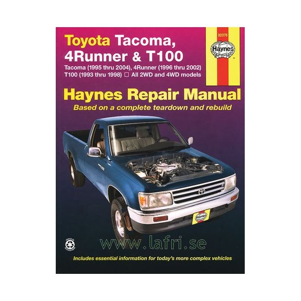 TOYOTA PICK-UPS 1993-2004 &amp; 4-RUNNER 1996-2002