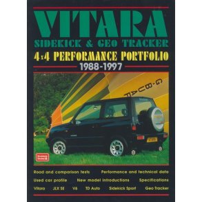 SUZUKI VITARA, Sidekick & GEO Tracker 4x4