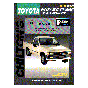TOYOTA PICK-UPS, LAND CRUISER & 4-RUNNER