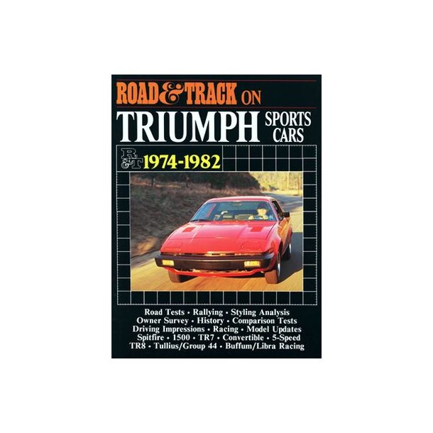 Road & Track On TRIUMPH SPORTS CARS 1974-1982
