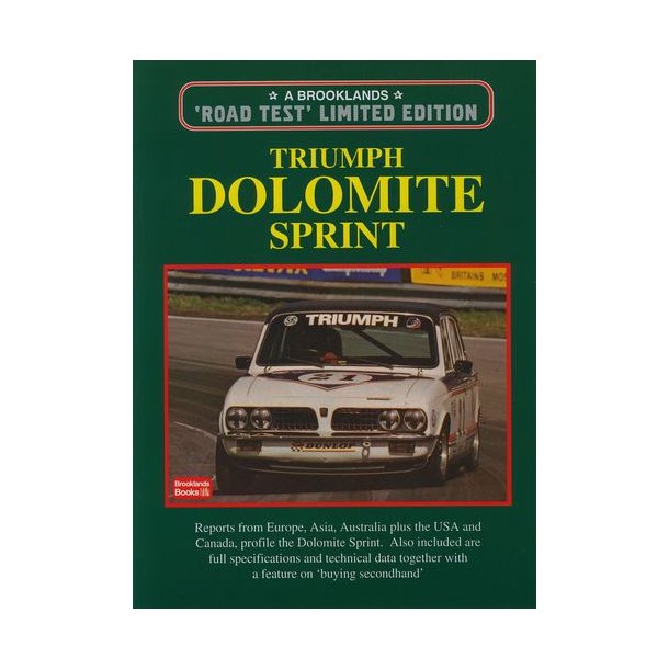 TRIUMPH DOLOMITE SPRINT - Limited Edition