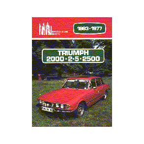 TRIUMPH 2000, 2.5 &  2500 1963-1977