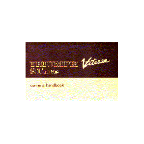 TRIUMPH VITESSE 2 Litre